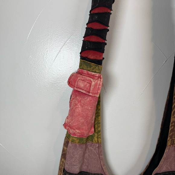 Patchwork Purse Fabric Bohemian Bag - Picture 3 of 16